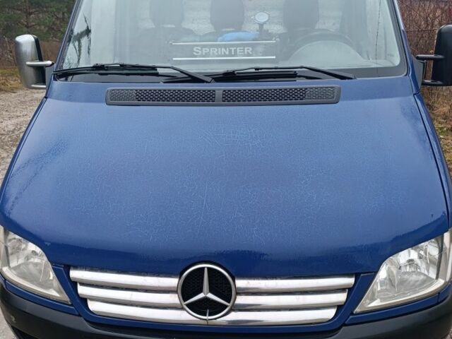 Синий Мерседес Sprinter, объемом двигателя 2.1 л и пробегом 450 тыс. км за 8000 $, фото 3 на Automoto.ua