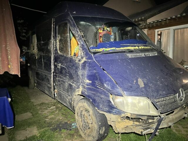 Синий Мерседес Sprinter, объемом двигателя 2.1 л и пробегом 3 тыс. км за 3200 $, фото 1 на Automoto.ua