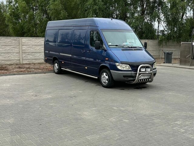 Синій Мерседес Sprinter, об'ємом двигуна 2.7 л та пробігом 465 тис. км за 9700 $, фото 2 на Automoto.ua