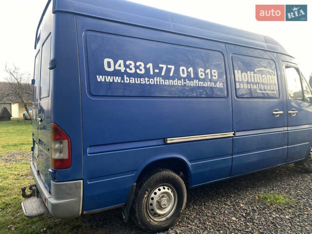 Синий Мерседес Sprinter, объемом двигателя 2.2 л и пробегом 368 тыс. км за 8500 $, фото 8 на Automoto.ua