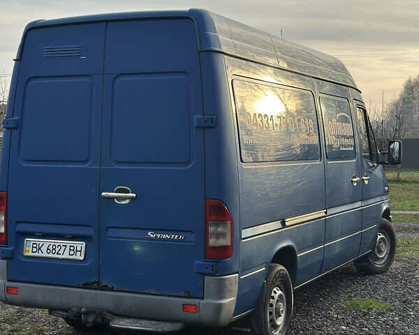 Синий Мерседес Sprinter, объемом двигателя 2.2 л и пробегом 368 тыс. км за 8500 $, фото 7 на Automoto.ua