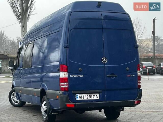 Синій Мерседес Sprinter, об'ємом двигуна 3 л та пробігом 603 тис. км за 11500 $, фото 1 на Automoto.ua