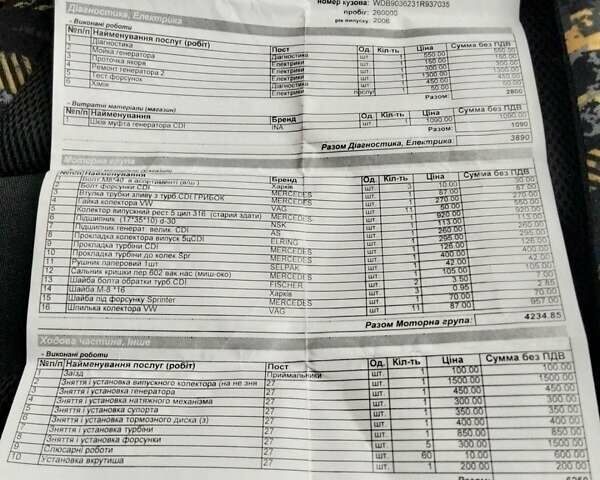 Синий Мерседес Sprinter, объемом двигателя 2.7 л и пробегом 263 тыс. км за 24500 $, фото 26 на Automoto.ua