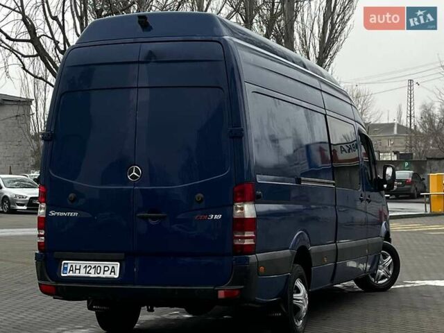 Синій Мерседес Sprinter, об'ємом двигуна 3 л та пробігом 603 тис. км за 11500 $, фото 6 на Automoto.ua