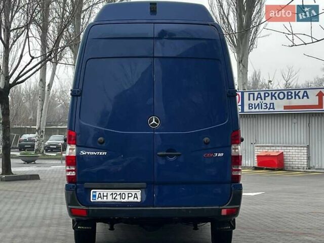 Синій Мерседес Sprinter, об'ємом двигуна 3 л та пробігом 603 тис. км за 11500 $, фото 2 на Automoto.ua