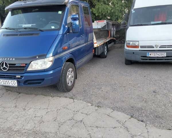 Синий Мерседес Sprinter, объемом двигателя 2.7 л и пробегом 263 тыс. км за 24500 $, фото 20 на Automoto.ua
