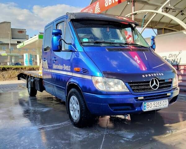 Синий Мерседес Sprinter, объемом двигателя 2.7 л и пробегом 263 тыс. км за 24500 $, фото 14 на Automoto.ua