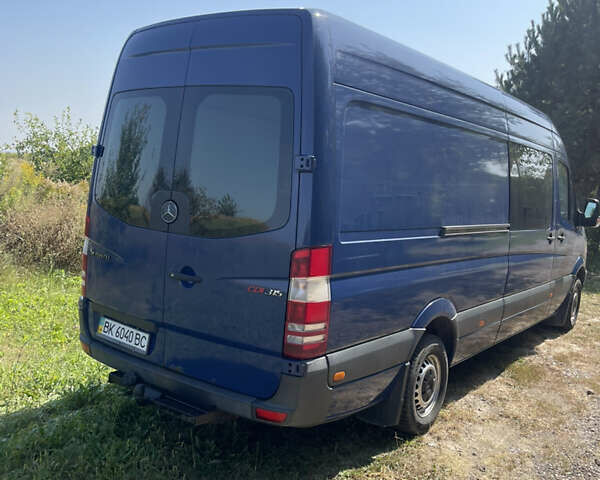 Синий Мерседес Sprinter, объемом двигателя 2.2 л и пробегом 511 тыс. км за 10300 $, фото 4 на Automoto.ua