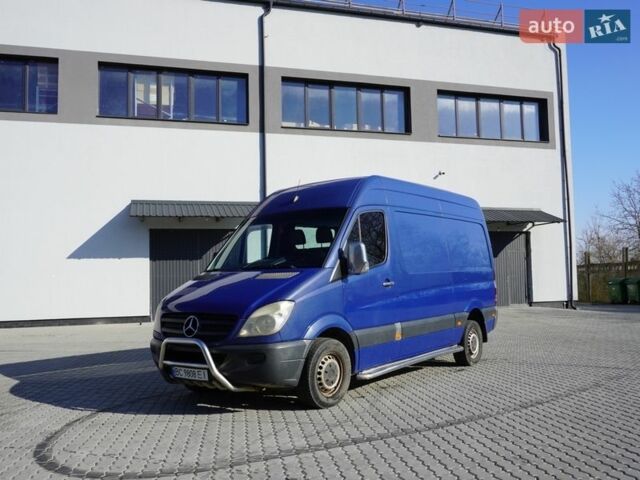 Синий Мерседес Sprinter, объемом двигателя 2.15 л и пробегом 508 тыс. км за 10800 $, фото 1 на Automoto.ua