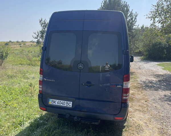 Синий Мерседес Sprinter, объемом двигателя 2.2 л и пробегом 511 тыс. км за 10300 $, фото 6 на Automoto.ua