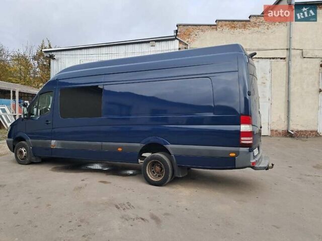 Синий Мерседес Sprinter, объемом двигателя 3 л и пробегом 270 тыс. км за 26900 $, фото 2 на Automoto.ua