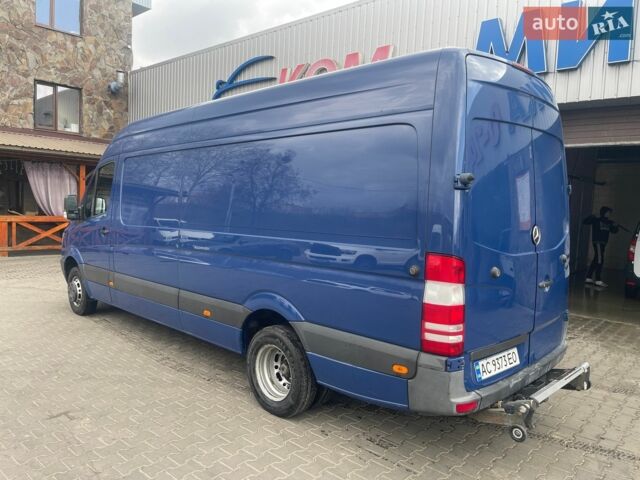 Синий Мерседес Sprinter, объемом двигателя 2.2 л и пробегом 350 тыс. км за 19000 $, фото 12 на Automoto.ua