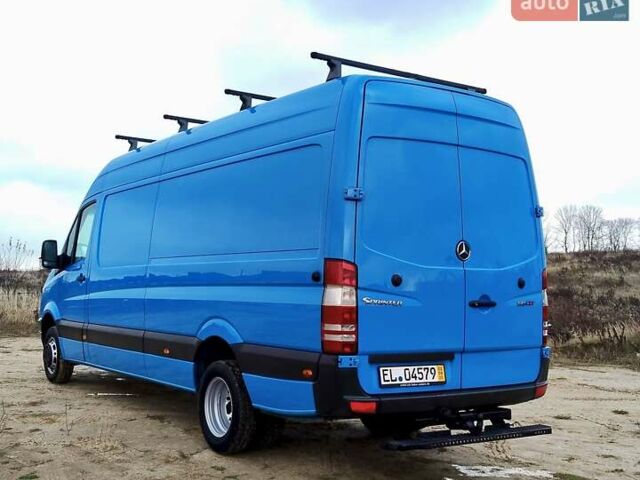 Синий Мерседес Sprinter, объемом двигателя 2.2 л и пробегом 363 тыс. км за 19300 $, фото 10 на Automoto.ua