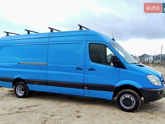 Синий Мерседес Sprinter, объемом двигателя 2.2 л и пробегом 363 тыс. км за 19300 $, фото 22 на Automoto.ua