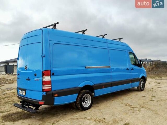 Синий Мерседес Sprinter, объемом двигателя 2.2 л и пробегом 363 тыс. км за 19300 $, фото 20 на Automoto.ua