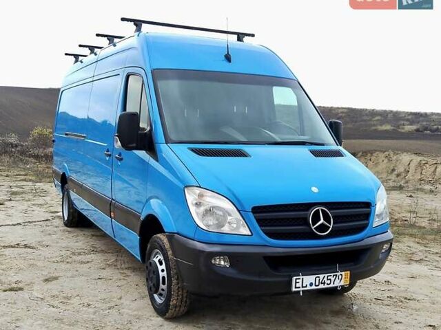Синий Мерседес Sprinter, объемом двигателя 2.2 л и пробегом 363 тыс. км за 19300 $, фото 16 на Automoto.ua