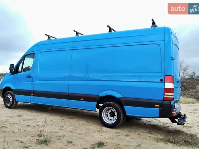 Синий Мерседес Sprinter, объемом двигателя 2.2 л и пробегом 363 тыс. км за 19300 $, фото 19 на Automoto.ua
