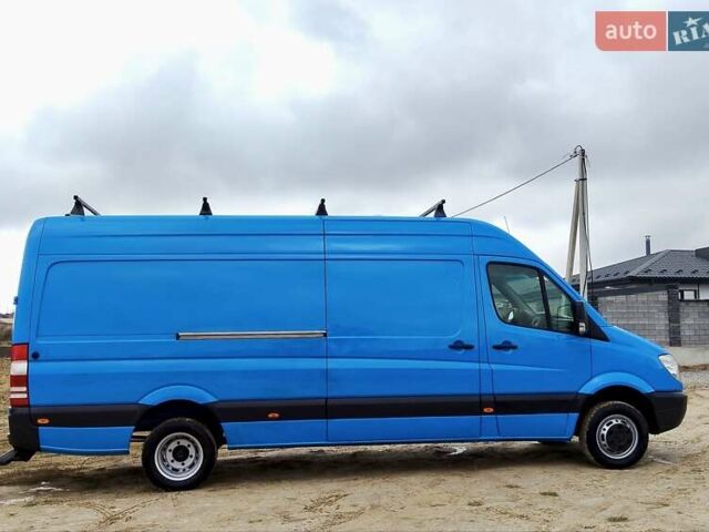 Синий Мерседес Sprinter, объемом двигателя 2.2 л и пробегом 363 тыс. км за 19300 $, фото 11 на Automoto.ua