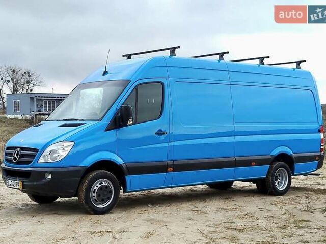 Синий Мерседес Sprinter, объемом двигателя 2.2 л и пробегом 363 тыс. км за 19300 $, фото 23 на Automoto.ua