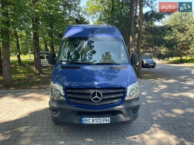 Синий Мерседес Sprinter, объемом двигателя 2.14 л и пробегом 501 тыс. км за 12700 $, фото 2 на Automoto.ua