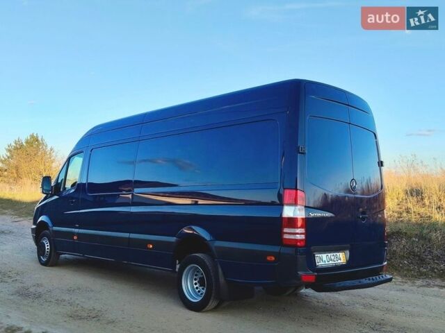 Синий Мерседес Sprinter, объемом двигателя 2.2 л и пробегом 299 тыс. км за 23800 $, фото 24 на Automoto.ua