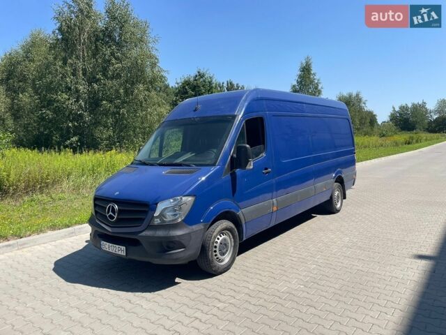 Синий Мерседес Sprinter, объемом двигателя 2.14 л и пробегом 501 тыс. км за 12700 $, фото 3 на Automoto.ua