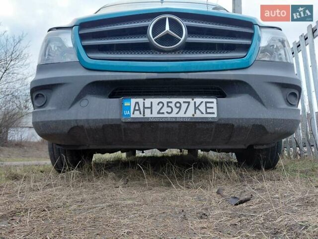 Синій Мерседес Sprinter, об'ємом двигуна 2.2 л та пробігом 253 тис. км за 20000 $, фото 17 на Automoto.ua