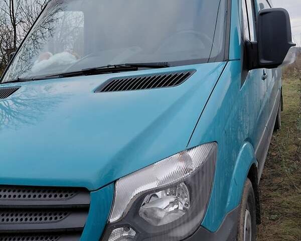 Синій Мерседес Sprinter, об'ємом двигуна 2.2 л та пробігом 253 тис. км за 20000 $, фото 36 на Automoto.ua