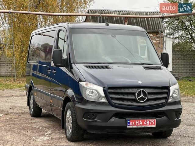 Синий Мерседес Sprinter, объемом двигателя 2.2 л и пробегом 310 тыс. км за 17500 $, фото 19 на Automoto.ua