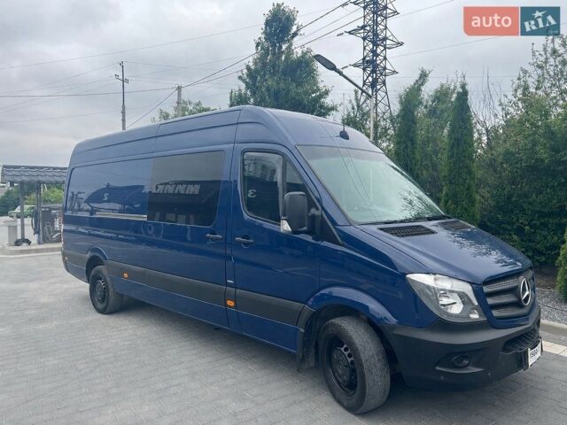 Синий Мерседес Sprinter, объемом двигателя 3 л и пробегом 269 тыс. км за 24500 $, фото 3 на Automoto.ua