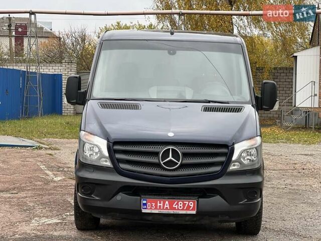 Синий Мерседес Sprinter, объемом двигателя 2.2 л и пробегом 310 тыс. км за 17500 $, фото 1 на Automoto.ua