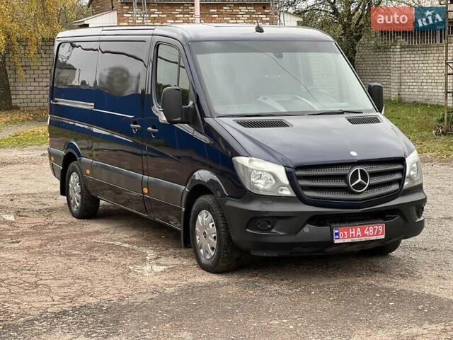 Синий Мерседес Sprinter, объемом двигателя 2.2 л и пробегом 310 тыс. км за 17500 $, фото 18 на Automoto.ua