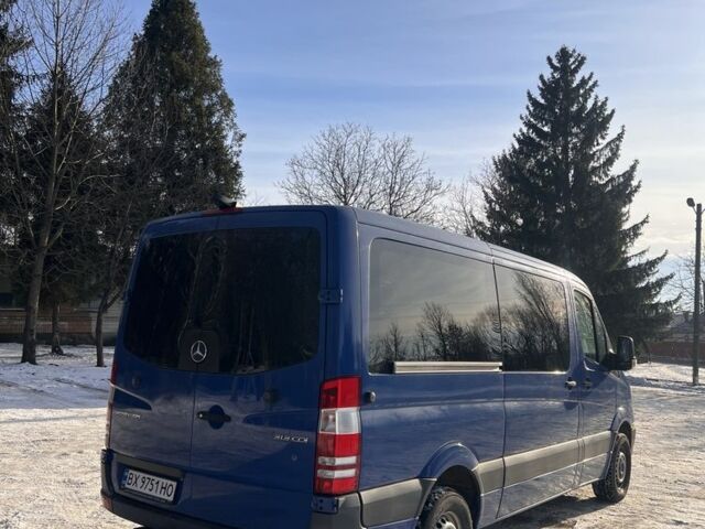 Синий Мерседес Sprinter, объемом двигателя 2.1 л и пробегом 330 тыс. км за 15000 $, фото 1 на Automoto.ua