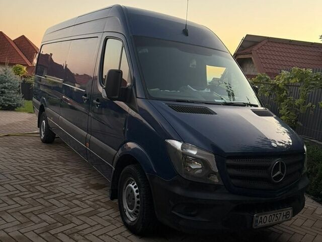 Синий Мерседес Sprinter, объемом двигателя 2.14 л и пробегом 201 тыс. км за 15552 $, фото 1 на Automoto.ua