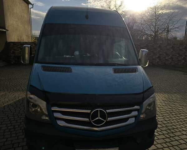 Синій Мерседес Sprinter, об'ємом двигуна 2.1 л та пробігом 315 тис. км за 14800 $, фото 11 на Automoto.ua