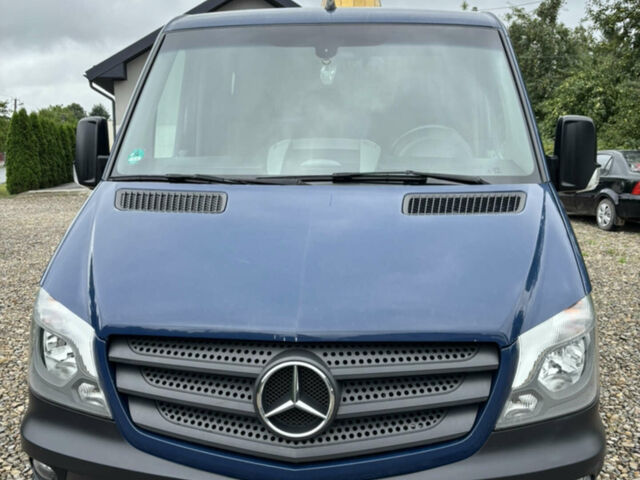 Синий Мерседес Sprinter, объемом двигателя 2.1 л и пробегом 193 тыс. км за 23500 $, фото 2 на Automoto.ua