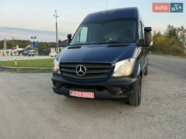 Синий Мерседес Sprinter, объемом двигателя 2.2 л и пробегом 350 тыс. км за 19900 $, фото 8 на Automoto.ua