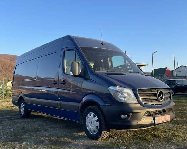 Синий Мерседес Sprinter, объемом двигателя 2.2 л и пробегом 360 тыс. км за 19800 $, фото 11 на Automoto.ua