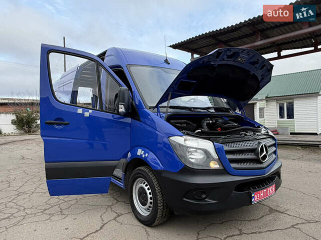 Синий Мерседес Sprinter, объемом двигателя 2.2 л и пробегом 295 тыс. км за 20500 $, фото 45 на Automoto.ua