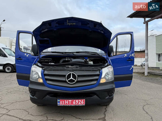 Синий Мерседес Sprinter, объемом двигателя 2.2 л и пробегом 295 тыс. км за 20500 $, фото 44 на Automoto.ua