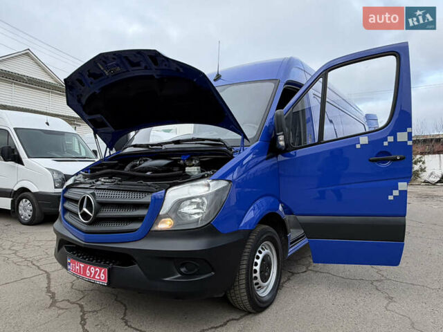 Синий Мерседес Sprinter, объемом двигателя 2.2 л и пробегом 295 тыс. км за 20500 $, фото 43 на Automoto.ua