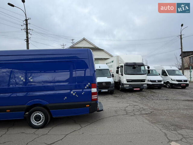 Синий Мерседес Sprinter, объемом двигателя 2.2 л и пробегом 295 тыс. км за 20500 $, фото 15 на Automoto.ua