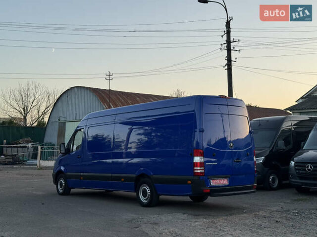 Синий Мерседес Sprinter, объемом двигателя 2.2 л и пробегом 298 тыс. км за 21700 $, фото 5 на Automoto.ua