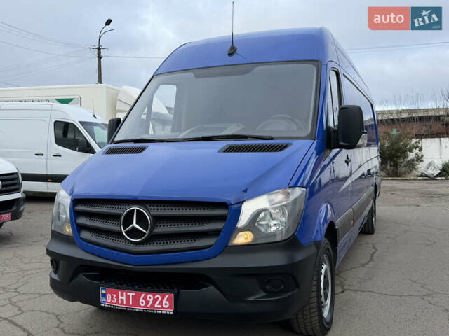Синий Мерседес Sprinter, объемом двигателя 2.2 л и пробегом 295 тыс. км за 20500 $, фото 6 на Automoto.ua