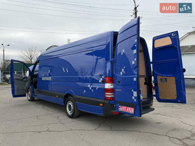 Синий Мерседес Sprinter, объемом двигателя 2.2 л и пробегом 295 тыс. км за 20500 $, фото 48 на Automoto.ua