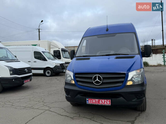 Синий Мерседес Sprinter, объемом двигателя 2.2 л и пробегом 295 тыс. км за 20500 $, фото 7 на Automoto.ua