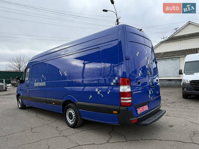 Синий Мерседес Sprinter, объемом двигателя 2.2 л и пробегом 295 тыс. км за 20500 $, фото 13 на Automoto.ua