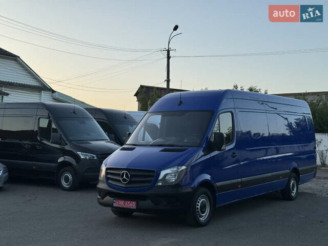 Синий Мерседес Sprinter, объемом двигателя 2.2 л и пробегом 298 тыс. км за 21700 $, фото 3 на Automoto.ua