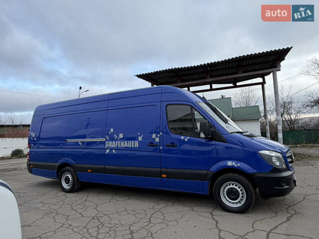 Синий Мерседес Sprinter, объемом двигателя 2.2 л и пробегом 295 тыс. км за 20500 $, фото 11 на Automoto.ua
