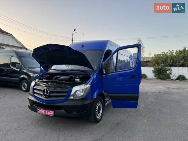 Синий Мерседес Sprinter, объемом двигателя 2.2 л и пробегом 298 тыс. км за 21700 $, фото 42 на Automoto.ua